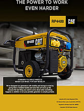 Caterpillar RP4400 4kVA Portable Generator - Gallery image 14