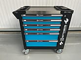 Huttenberg Roll cab 6 drawer Tool cabinet: Complete with tools - Featured image