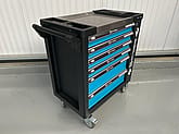 Huttenberg Roll cab 6 drawer Tool cabinet: Complete with tools - Gallery image 2