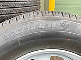 Michelin: 255/70R18 Latitude Tour HP LR Defender Rims - Gallery image 7