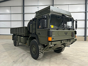 MAN HX60 : 4x4 Flatbed truck