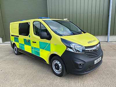 2015 Vauxhall Vivaro 2900 1.6 CDTi LWB 6 seat crew van