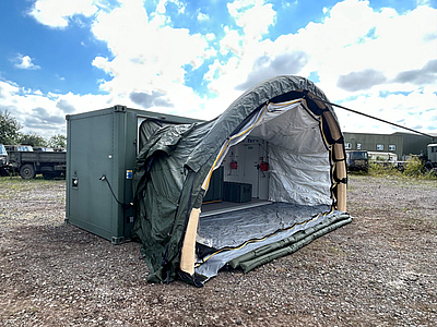 20ft ISO Deployable: Field Hospital Module