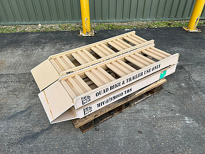 Heavy Duty Aluminium Folding Quad Bike Ramps