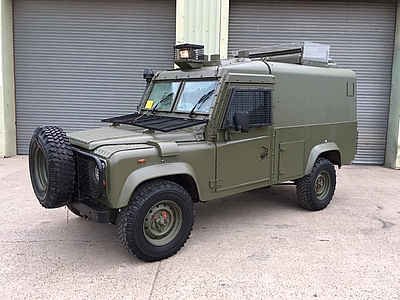 Land Rover Defender 110 Snatch 2B Armoured RHD