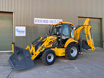 Mahindra: VX90 4X4 Earth Master Backhoe Loader