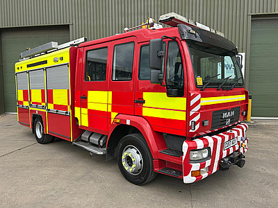 MAN 14.280 Plastisol TVAC Bodied Crew Cab Fire appliance