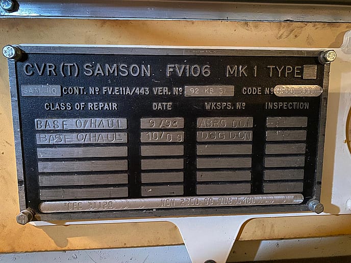 CVRT Samson Armoured Recovery Vehicle - Gallery image 46