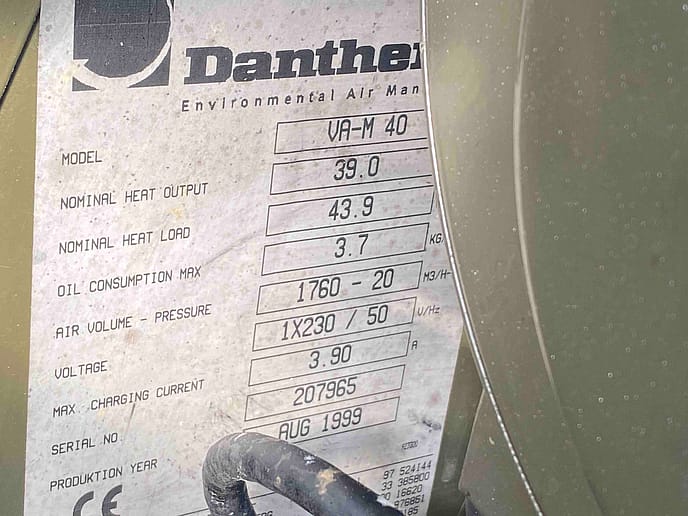 Dantherm : VAM40 Portable heater - Gallery image 23