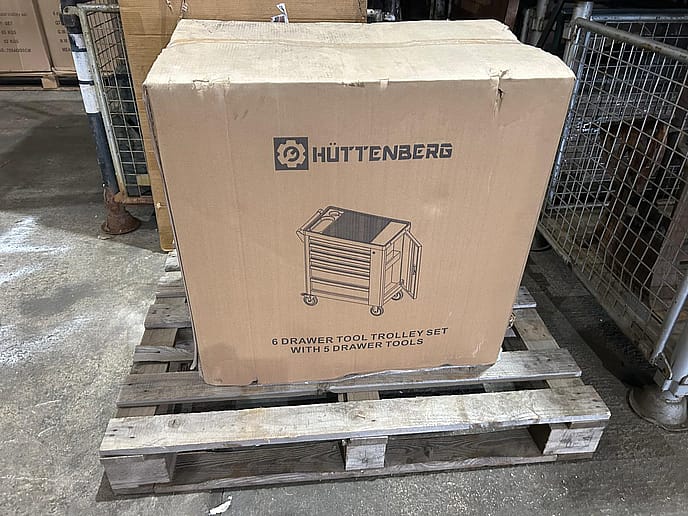 Huttenberg Roll cab 6 drawer Tool cabinet: Complete with tools - Gallery image 19