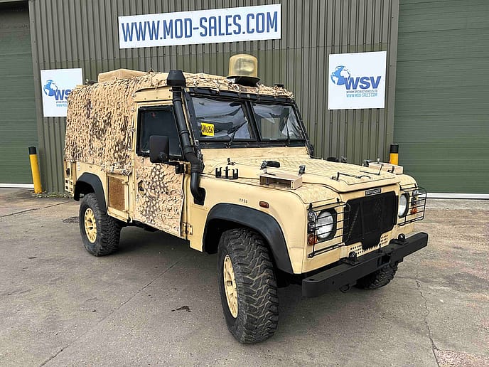 Land Rover : 110 Vixen+ Protected Patrol Vehicle - Featured image