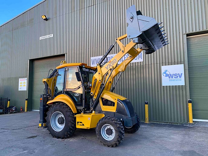 Mahindra: VX90 4X4 Earth Master Backhoe Loader - Gallery image 2