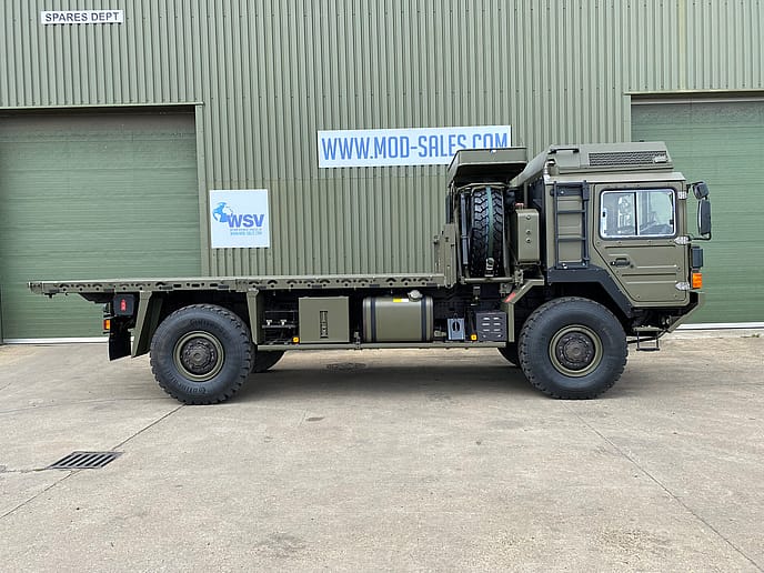 MAN HX60 : 4x4 Flatbed truck Unused Reserve Condition - Gallery image 4