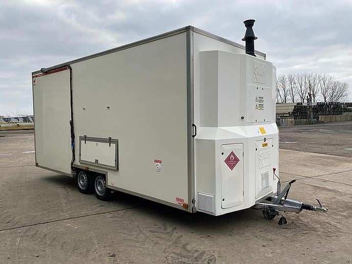 SMH MLU 154 Contractor Mobile Larder Unit Twin Axle Trailer - Gallery image 2