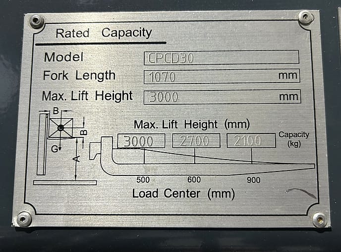Yang FT CPCD30 3 ton : Diesel Forklift Truck - Gallery image 19