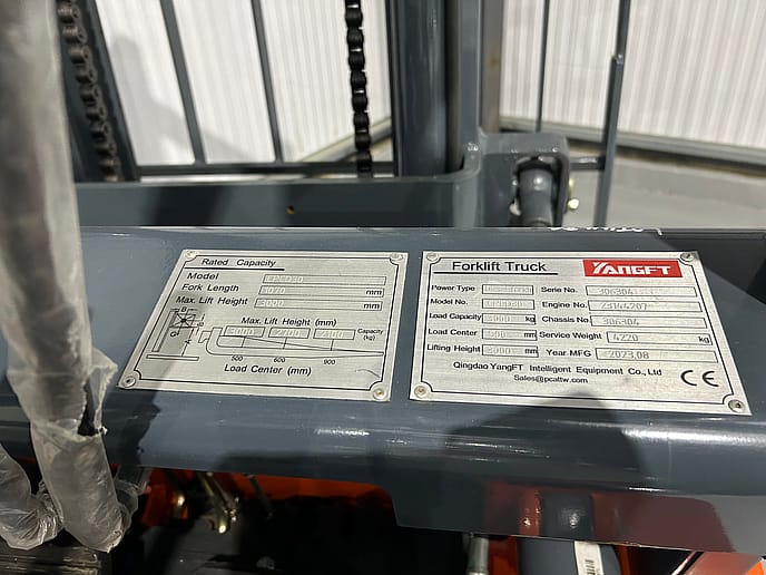 Yang FT CPCD30 3 ton : Diesel Forklift Truck - Gallery image 20
