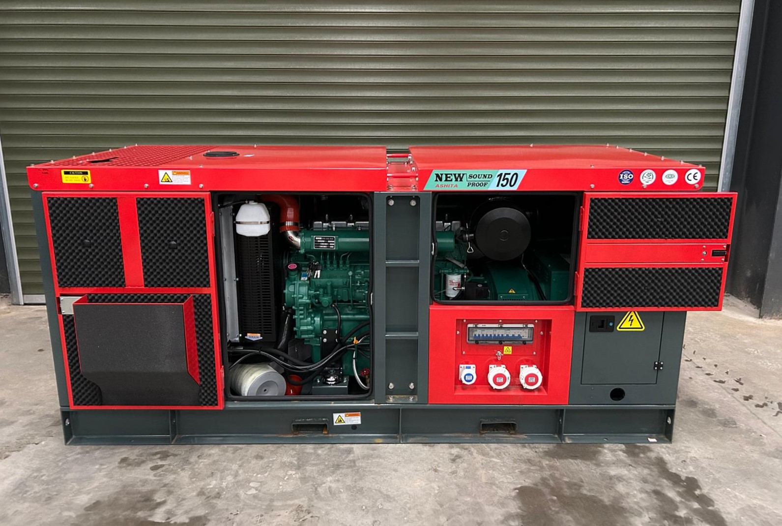 Ashita AG3-150 150kva 3 Phase Diesel Generator - Gallery image 5