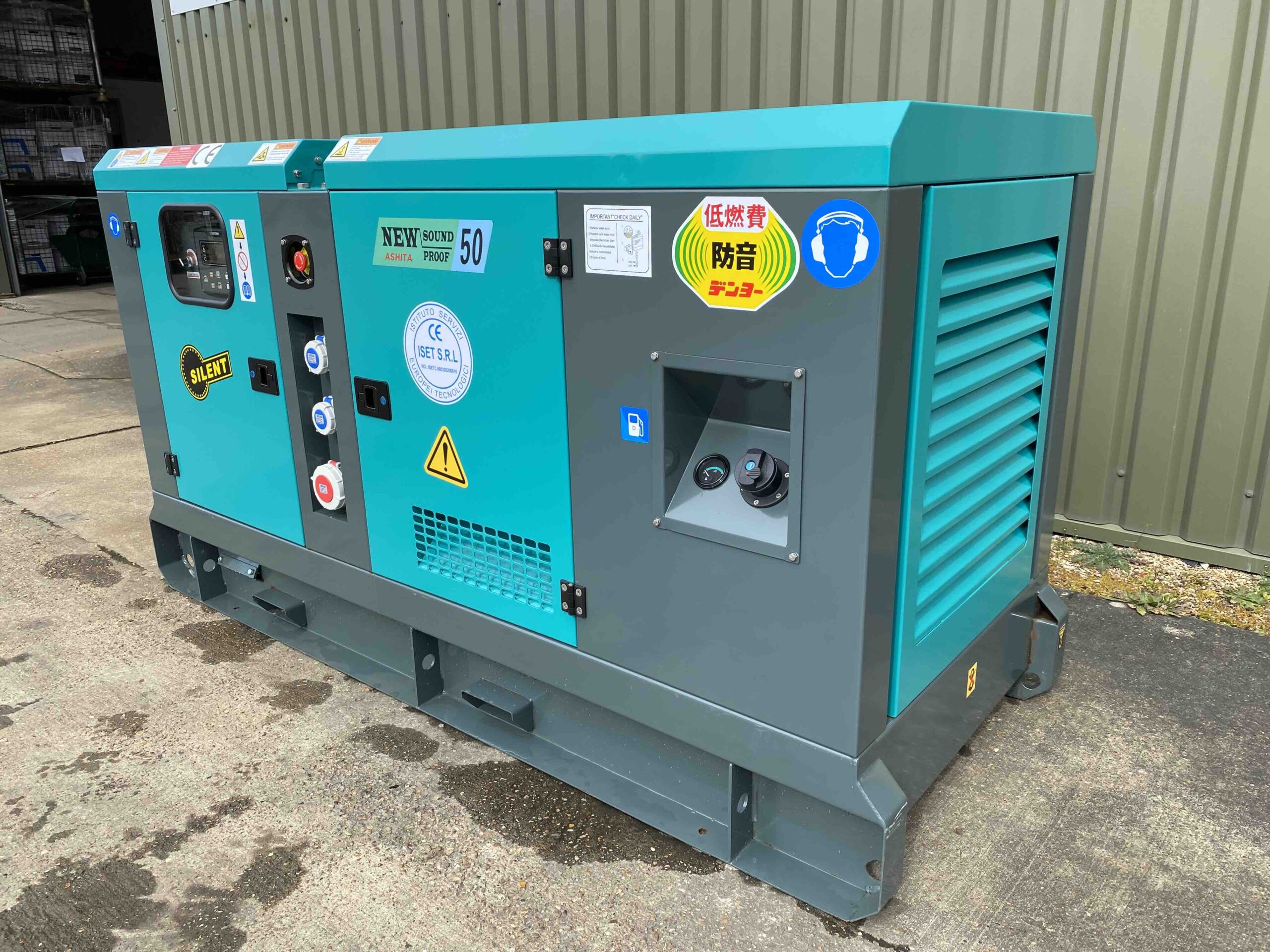 Ashita AG3-50e 50kva 3 Phase : Diesel Generator - Gallery image 5