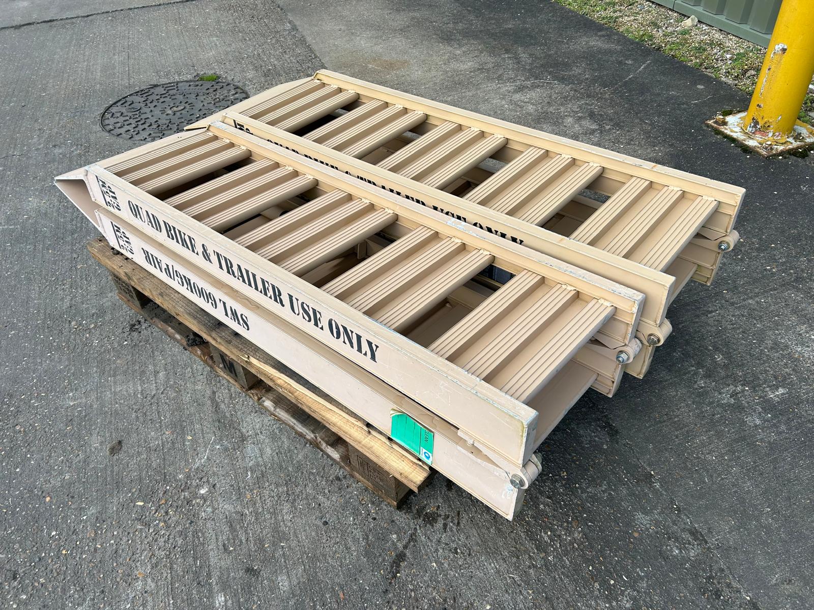 Heavy Duty Aluminium Folding Quad Bike Ramps - Gallery image 2