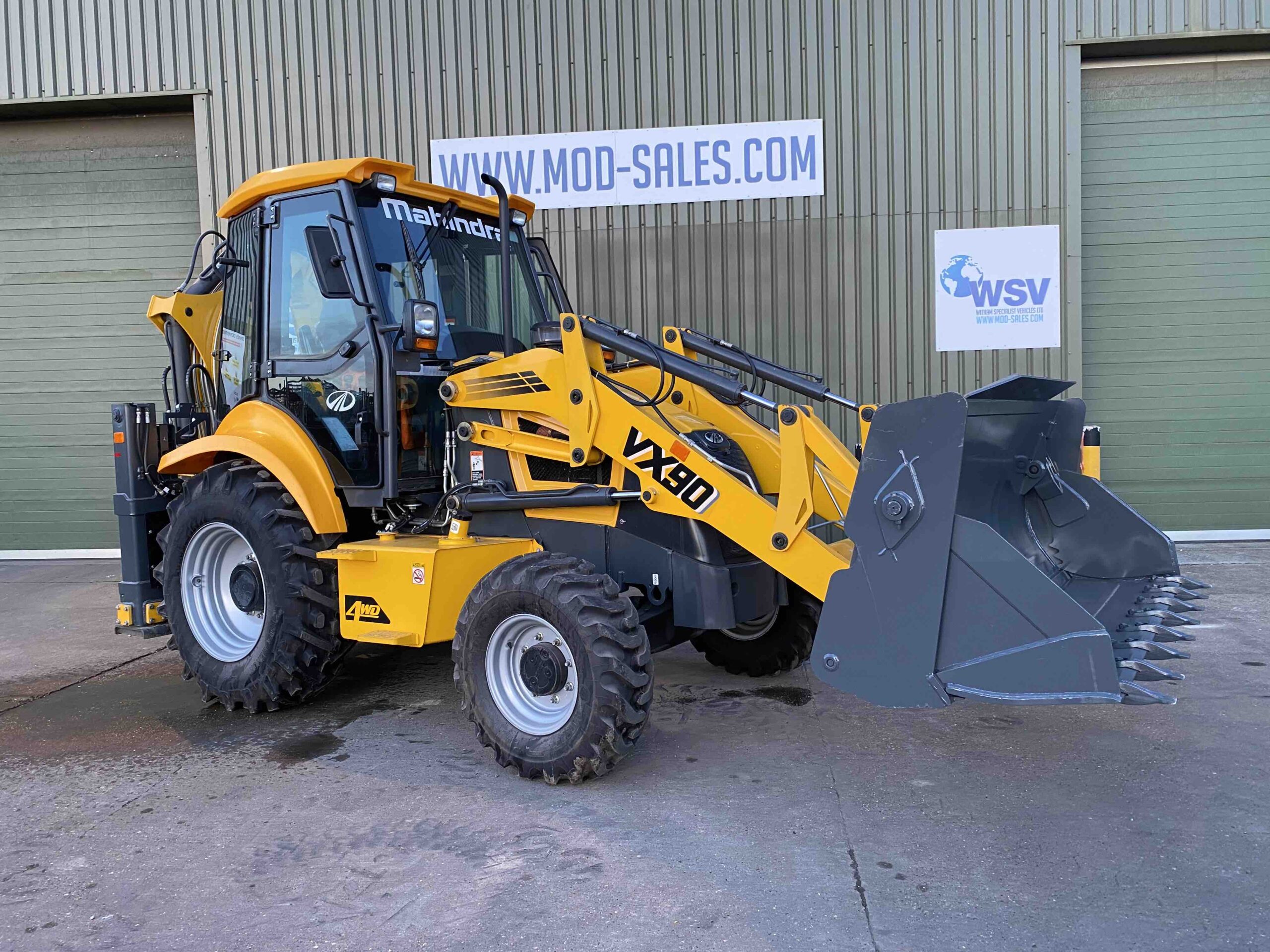 Mahindra: VX90 4X4 Earth Master Backhoe Loader - Gallery image 10