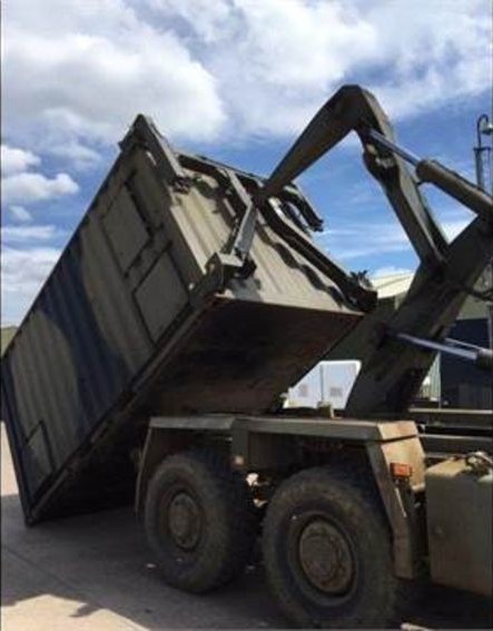Multilift MSH-165-SC 16.5T Hydraulic Container Hook Loading System - Gallery image 22