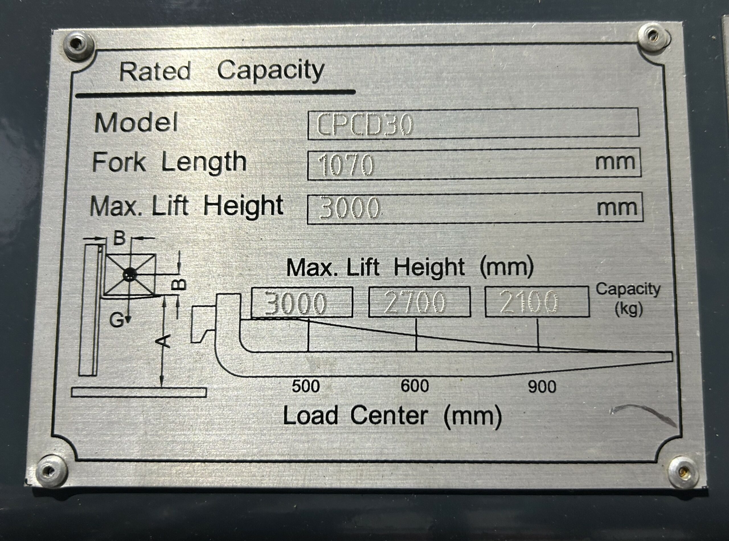 Yang FT CPCD30 3 ton : Diesel Forklift Truck - Gallery image 19